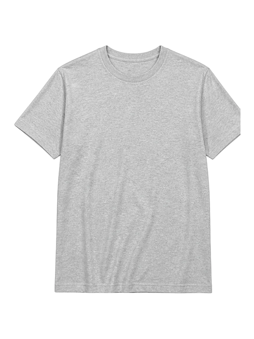 T-Shirt in Schwarz – Vorderansicht